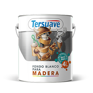 Tersuave Fondo Blanco para Madera Base Solvente